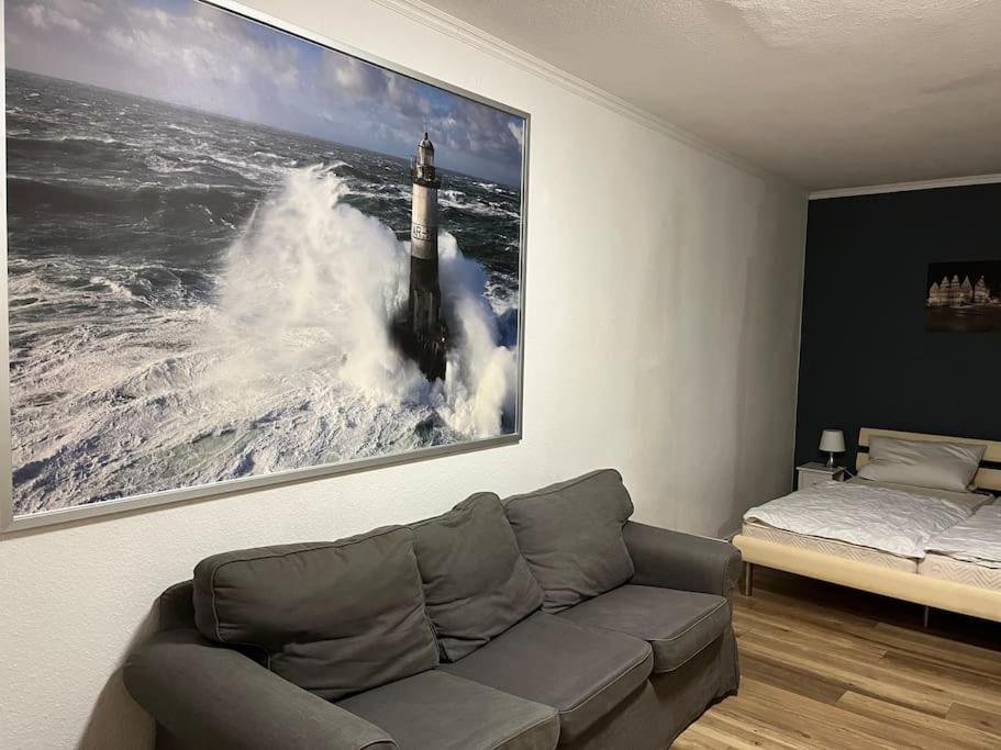 Geraeumige, Helle 3 Zimmer Fewo BRE Buitenkant foto